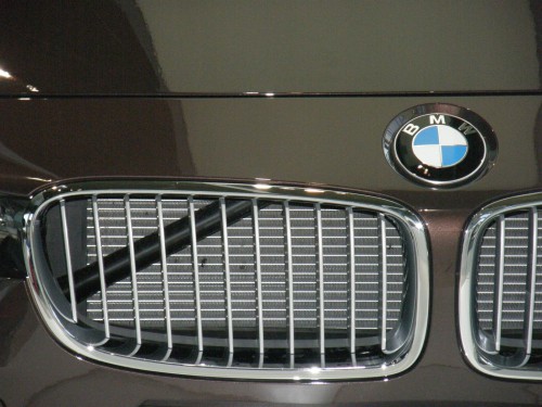 BMW - detail prednej masky chladiča